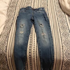 Skinny ripped jeans size 12 in kids